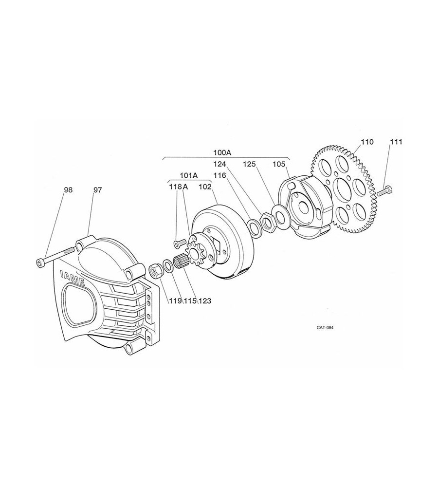 KIT TORNILLO tapa embrague