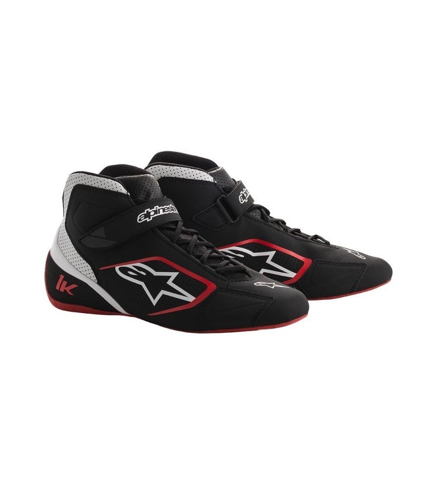TECH-1 K BOTAS-NEGRO BLANCO ROJO T. 34