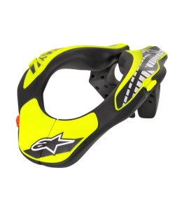 PROTECTOR CUELLO ALPINESTARS NEGRO AMARILLO-FLUOR