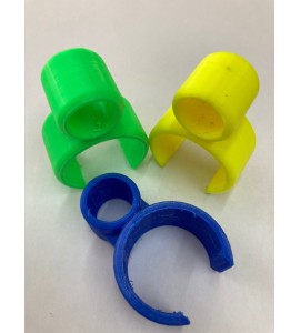 SOPORTE MIXTO 3DD AMARILLO/ VERDE / AZUL