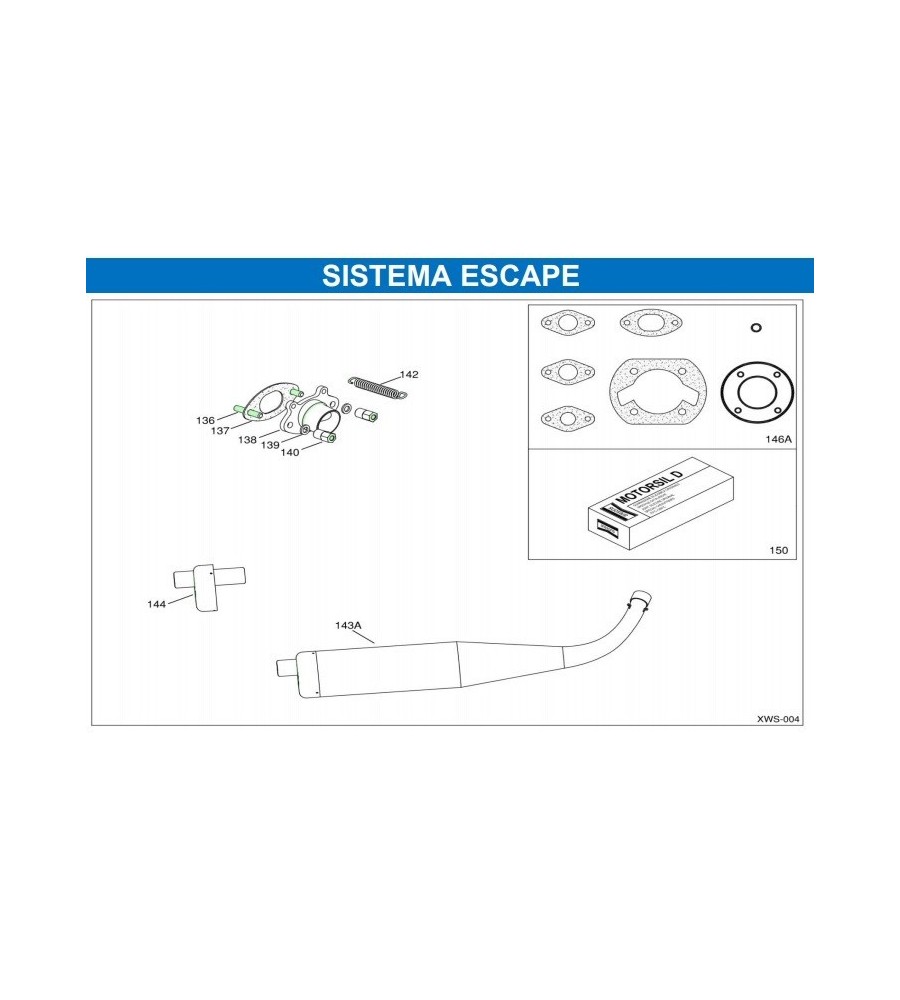 KIT JUNTAS MOTOR MINI X30