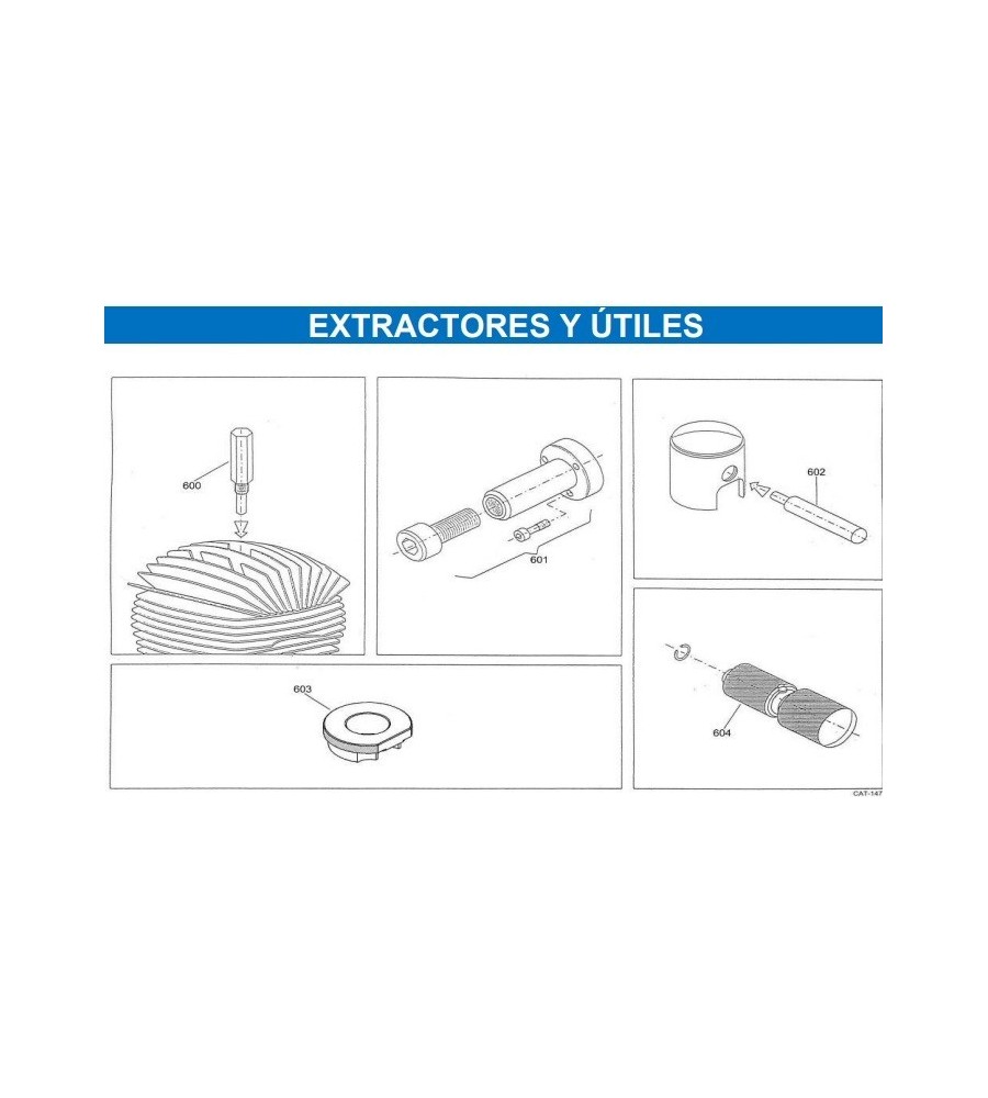 EXTRACTOR EMBRAGUE MINI X30