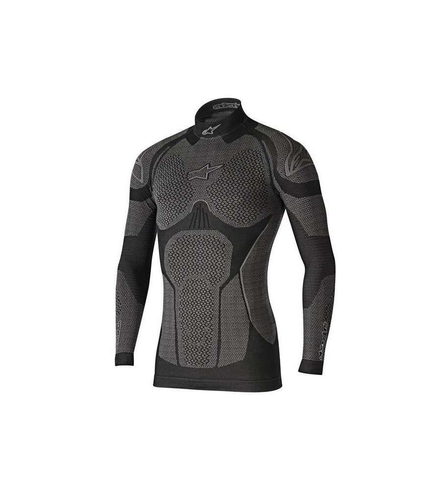 KART CAMISETA INVIERNO ALPINESTARS KX-W NEGRA INTERIOR MONO
