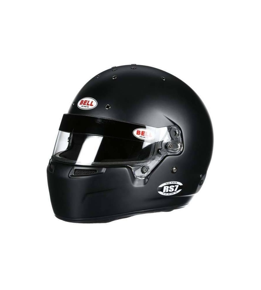 CASCO BELL RS7 HANS NEGRO MATTE - RESTO DE TALLAS SOBRE PEDIDO