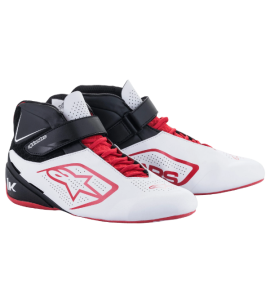 BOTAS ALPINESTARS TECH 1-K V2 BLANCO-ROJO