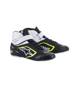 BOTAS ALPINESTAR TECH-1K V2 NEGRO-BLANCO-AMARILLO FLUOR