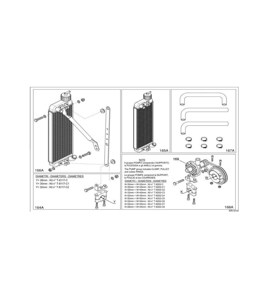 KART KIT TUBOS AGUA