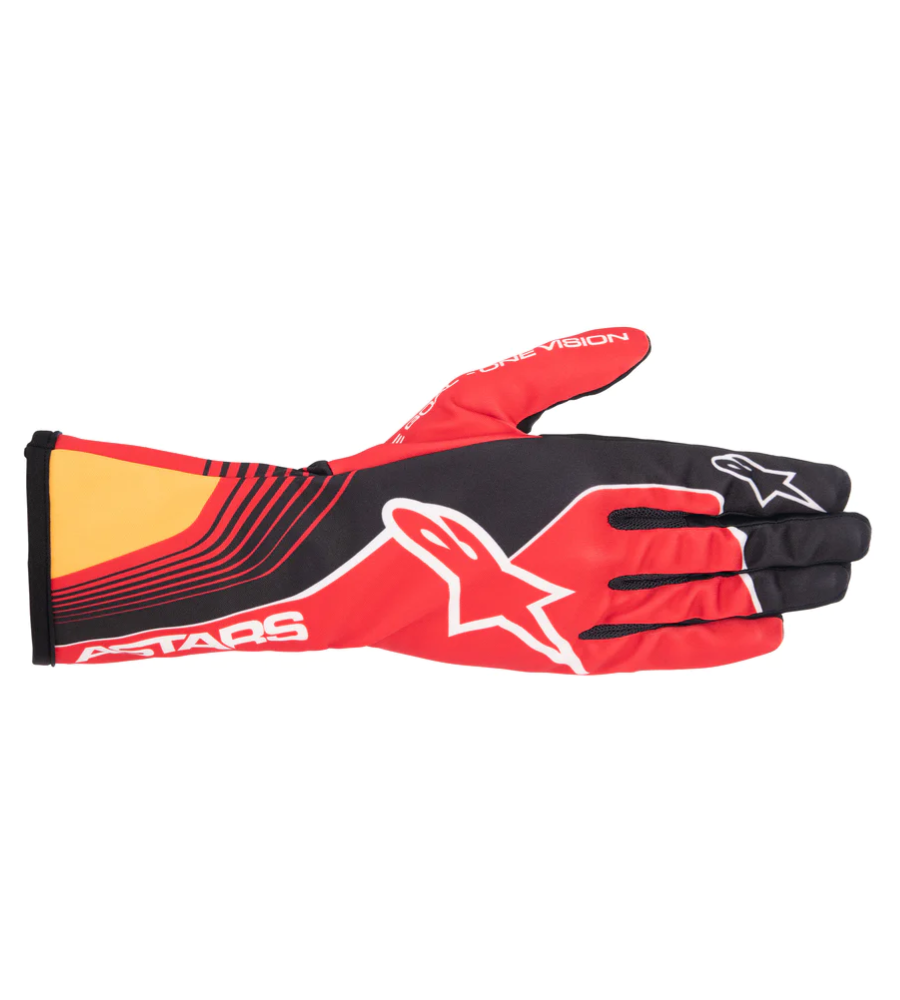 GUANTES NIÑO TECH-1 K RACE V2 FUTURE GLOVE ROJO
