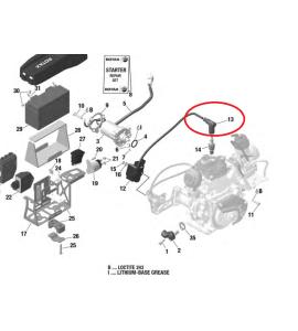KART SPARK PLUG CONNECTOR
