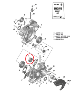 KART BALL BEARING 6302 TN9C3/15-42-13