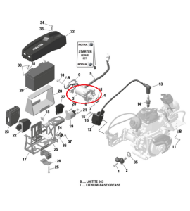 KART ELECTRIC STARTER ASSY.