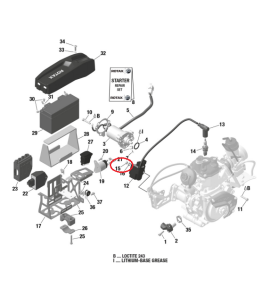KART LOCK MUT M6