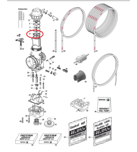 KART THROTTLE VALVE SPRING