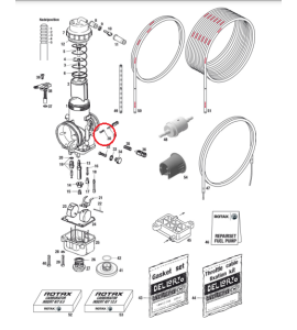 KART ADJUSTMENT SCREW KIT