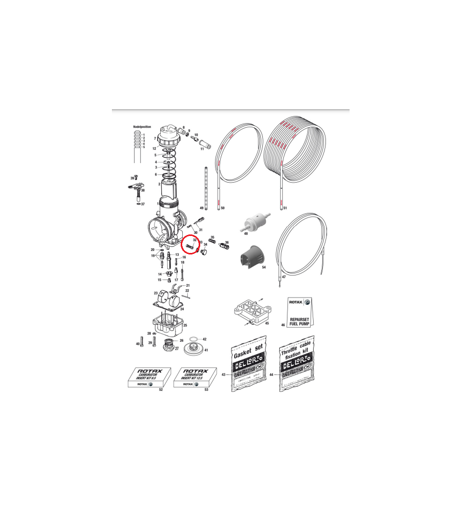 KART FUEL SIEVE KIT