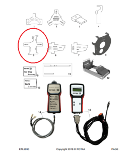 KART EXHAUST PORT HEIGHT TEMPLATE