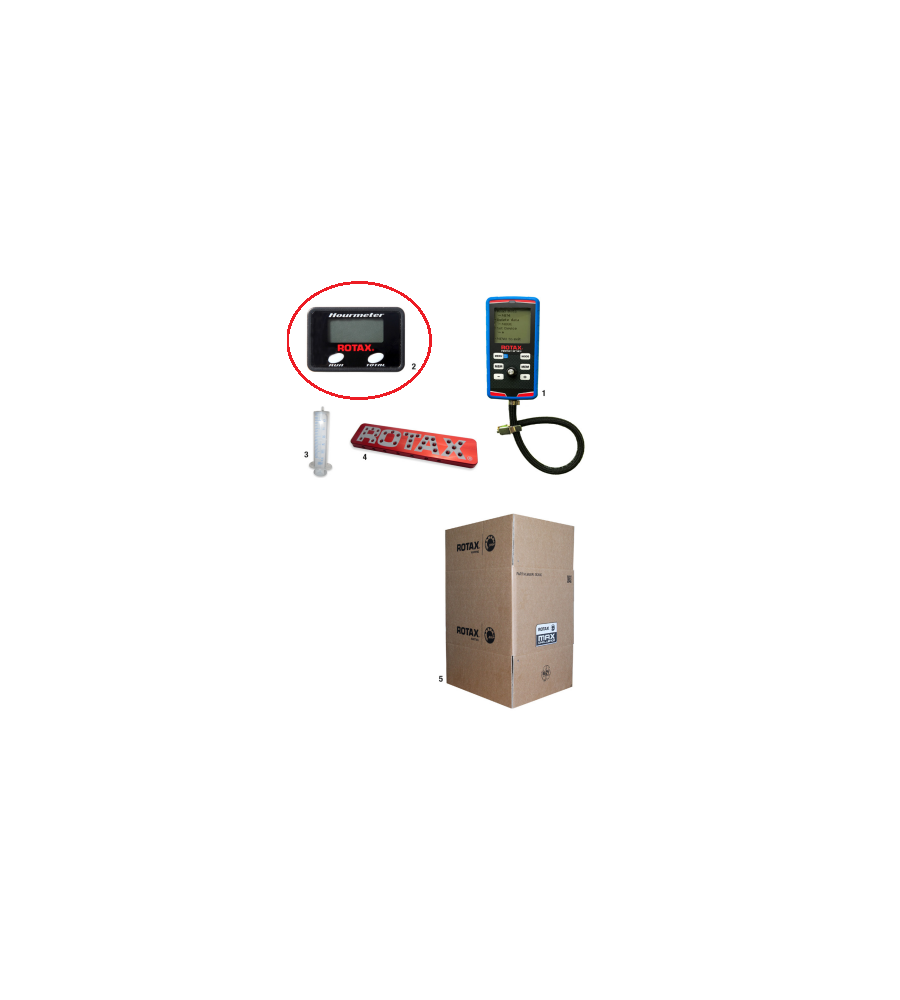 KART DIGITAL HOURMETER ROTAX