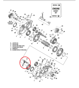 KART SHIFT FORK ASSY.