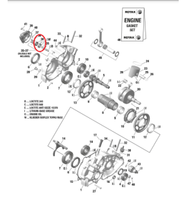 KART OIL SEAL A 10X26X7 NBR
