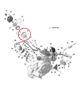 KART VALVE ROD HOUSING KPL.