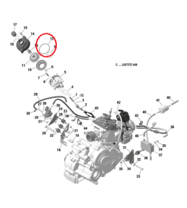 KART HOSE SPRING 134-3.0-0.65