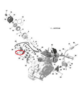 KART LOCK MUT M6