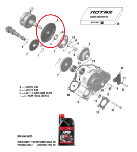 KART STARTER GEAR 70 T