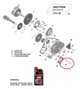 KART ALLEN SCREW M8X70
