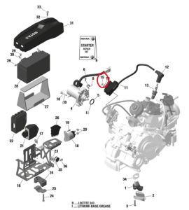 KART LOCK MUT M6
