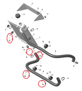 KART LOCK MUT M6