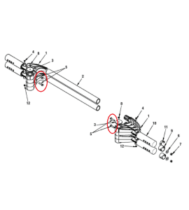 TORNILLO SOPORTE PARAGOLPES M8X35 ISO 4017-10.9 ROTAX