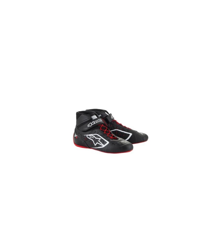 BOTAS ALPINESTARS TECH-1 KX V3 SHOES FIA NEGRO-BLANCO-ROJO