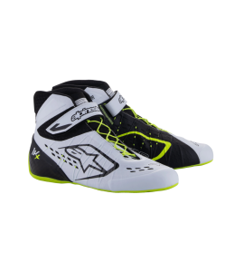 BOTAS ALPINESTARS TECH-1 KX V3 SHOES FIA NEGRO-BLANCO-AMARILLO
