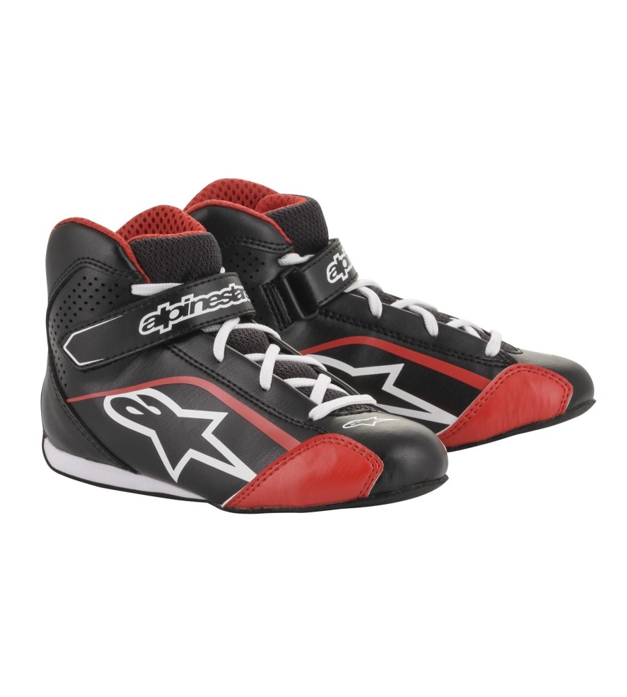 TECH-1 K S. BOTAS NIÑO-NEGRO-BLANCO-ROJO