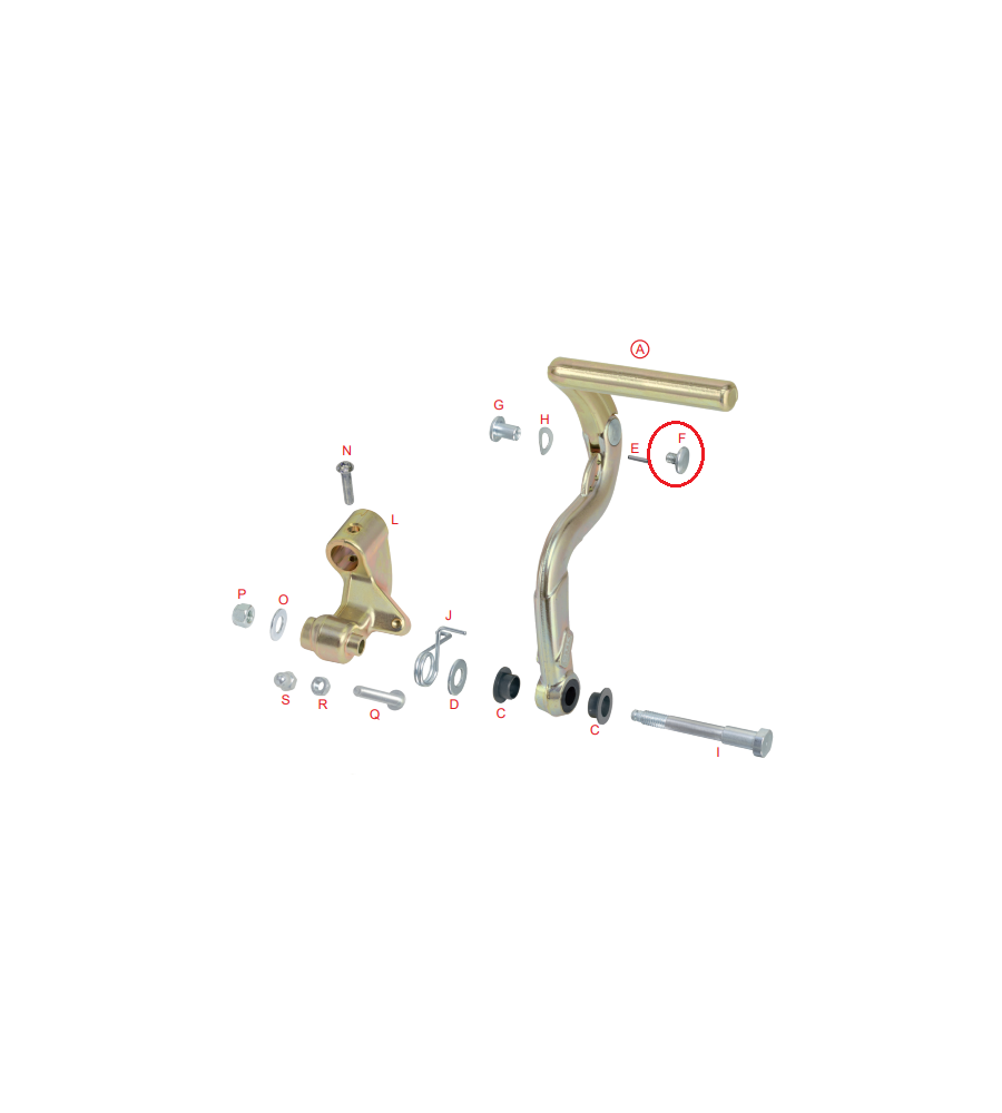 KART TORNILLO REGULACION PEDAL TONY