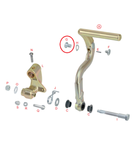 KART TUERCA REGULACION PEDAL TONY