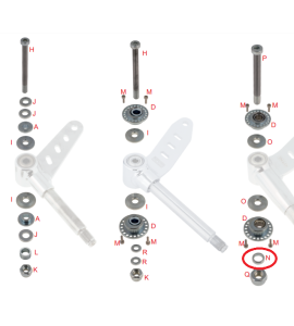 KART ARANDELA Ø 10 x 4,5 mm PARA CASQUILLO EXCENTRICA / COLUMNA 10MM