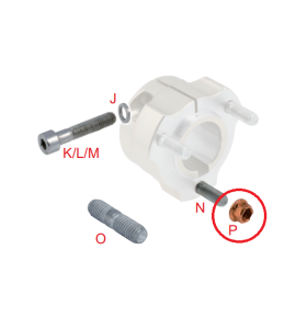KART TUERCA HEXAGONAL BUJE DEL. TONY LLAVE 10