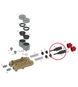 PISTONCINO POMPA FRENO 16-9mm