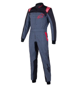 KART KMX-9 V2 MONO-NEGRO ROJO FLUO