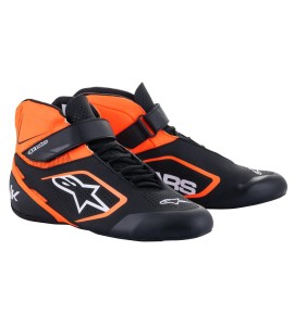 BOTAS ALPINESTAR TECH-1K V2 NEGRO-NARANJA FLUOR