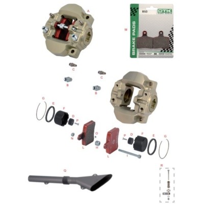 PINZA FRENO POSTERIOR BSD